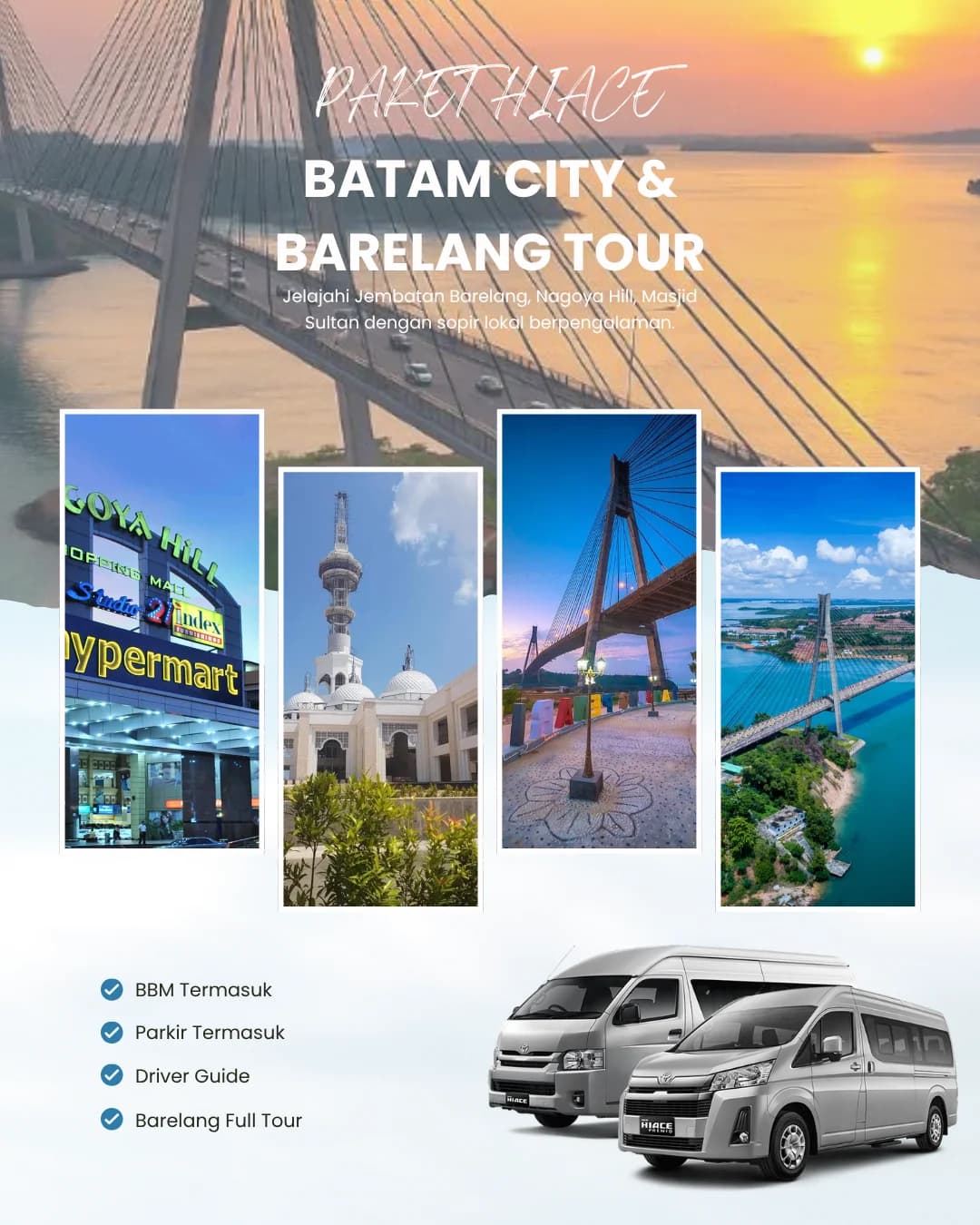 Hiace City Tour Batam
