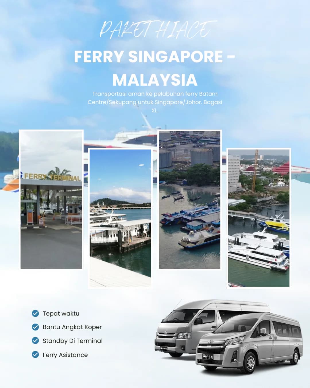 Hiace Drop Pelabuhan