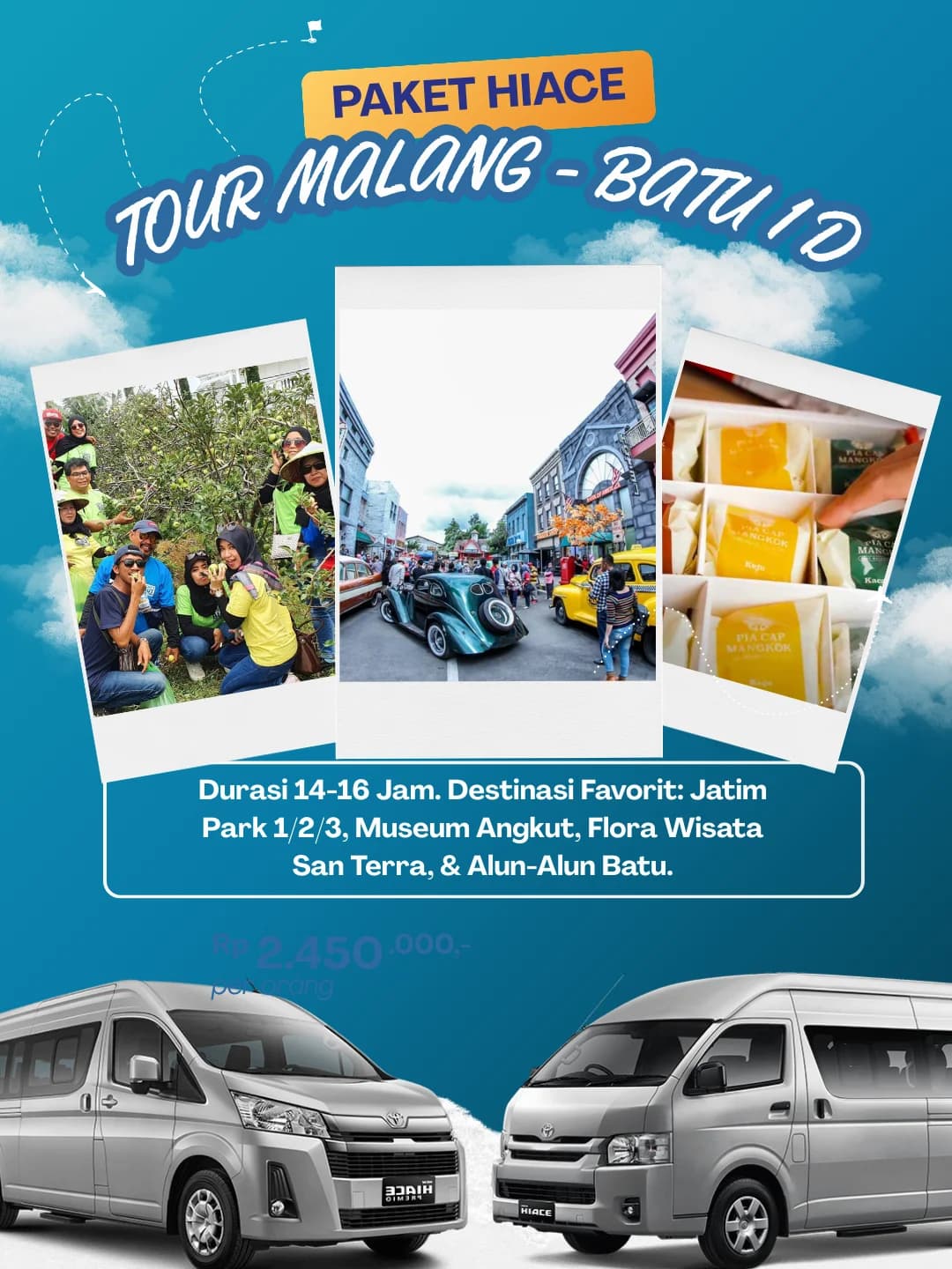 Hiace Tour Malang Batu
