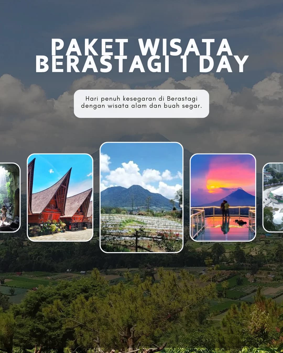 Paket Wisata Berastagi 1 Hari