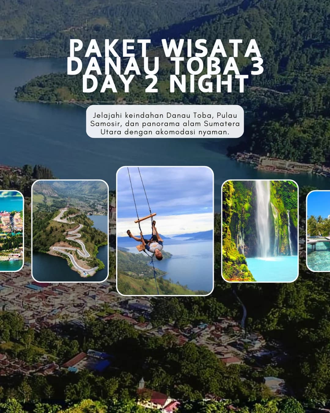 Paket Wisata Danau Toba 3 Hari 2 Malam